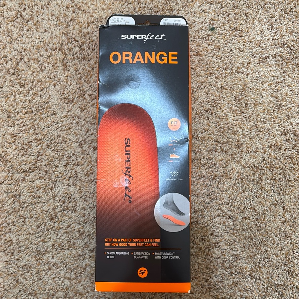 Superfeet Orange Insoles